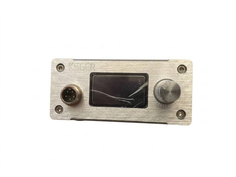 Цифрова паяльна станція KSGER T12 STM32 OLED (сріблястий алюмінієвий корпус) 26019 фото